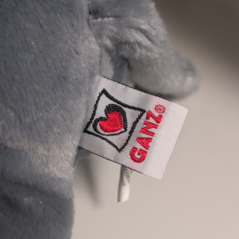 💜2/$20💜 Webkinz Charcoal Cat, No Code - Picture 5 of 6